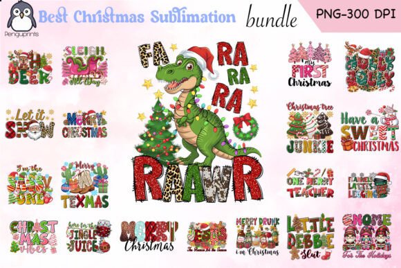 Best Christmas Sublimation Bundle & Crafts