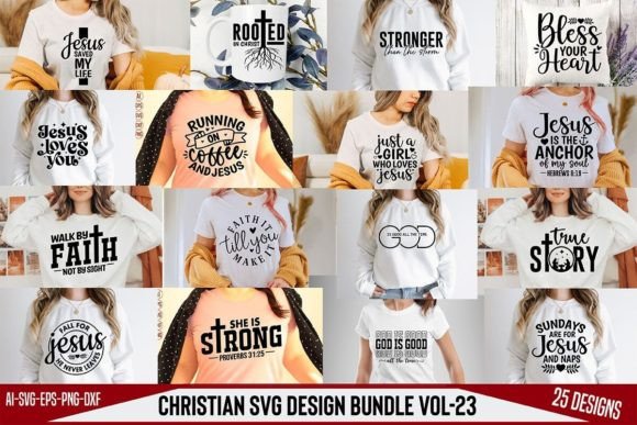 Christian SVG Design Bundle Vol-23