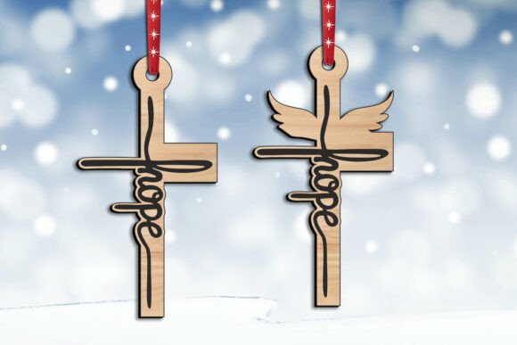 Hope Jesus Christ Holy Cross Christmas and Winter Amp