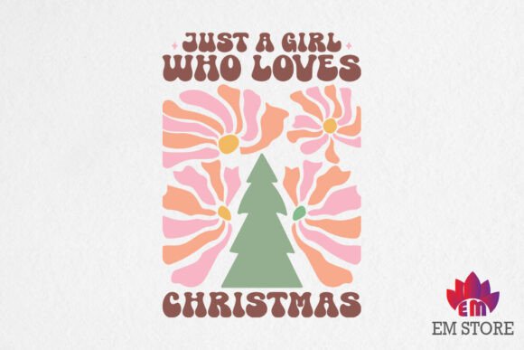 Just a Girl Who Loves Christmas - Boho S