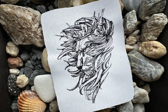 The Lion King Machine Embroidery Design and Wild Animals