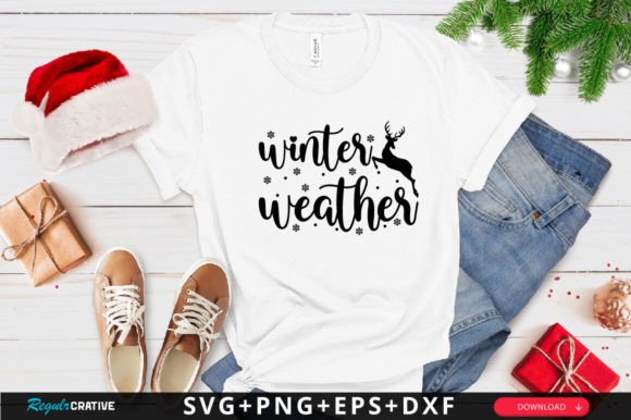 Winter Weather SVG Design for Crafts